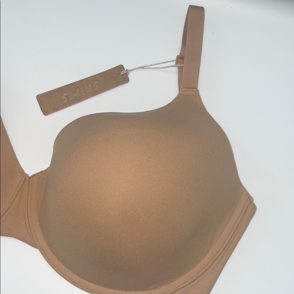 SKIMS Fits Everybody T-Shirt Bra Ochre size 34DDDD 34G new with tags - Picture 5 of 5